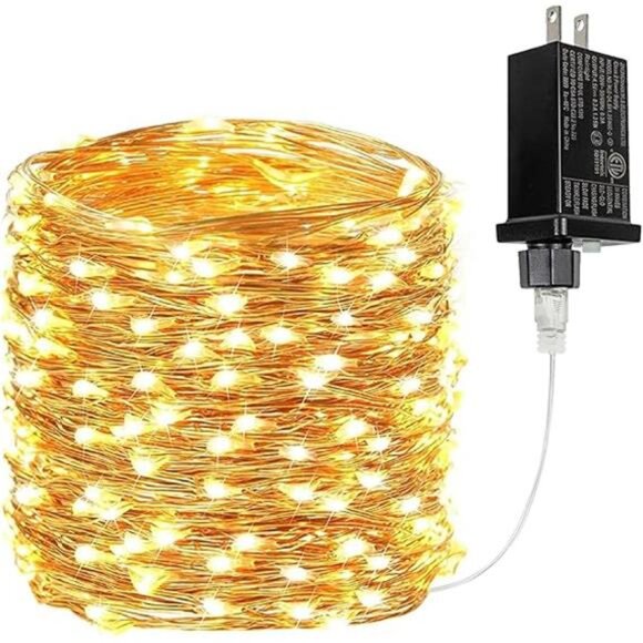 66Ft 200 LED Fairy Lights Plug in, Waterproof String Lights Outdoor & Indoor - Picture 7 of 7